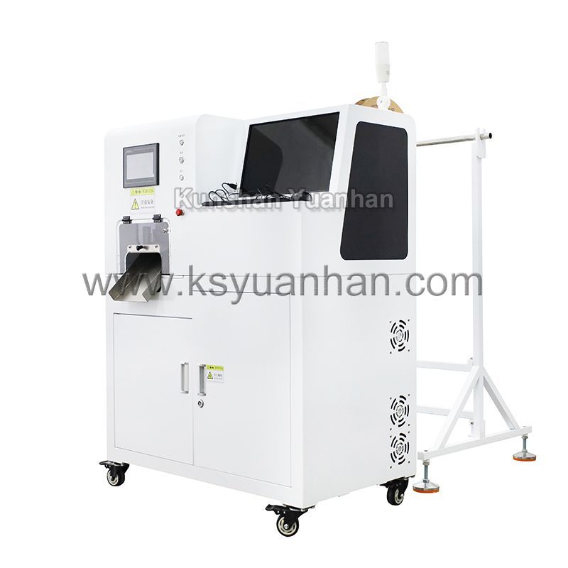 YH-TG210JG全自動熱縮管切管打標機